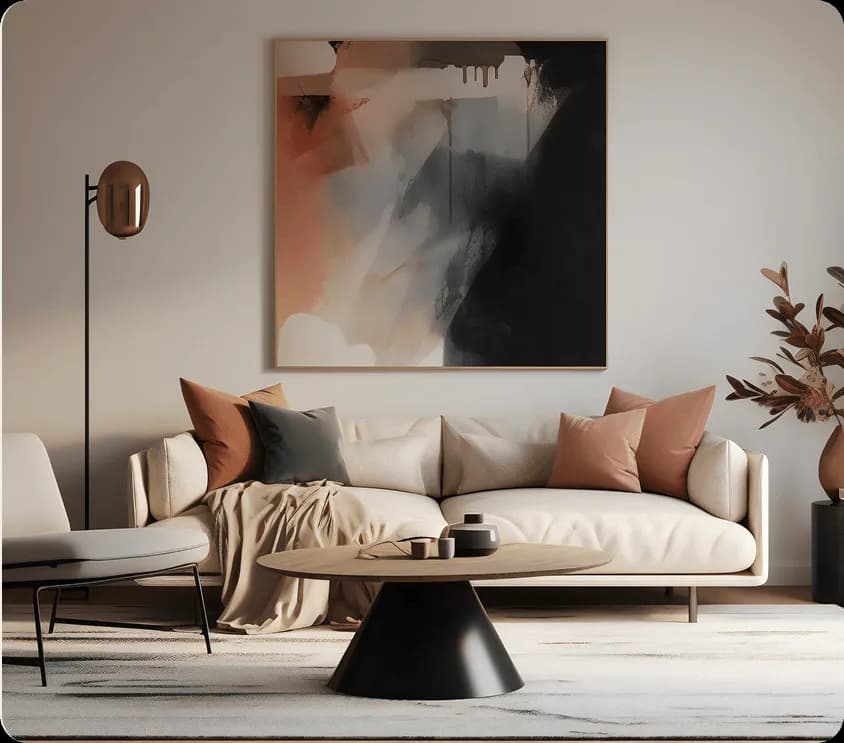 Wnętrze mieszkania Panoramiqa 2 – apartamenty Poznań